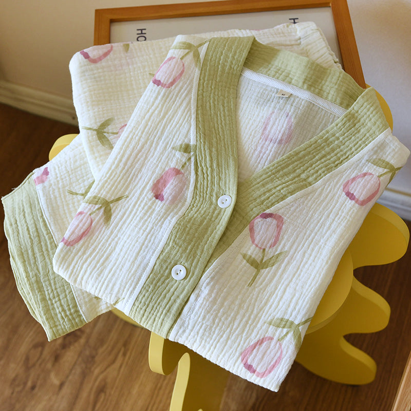 100% Cotton Women Pajama Set