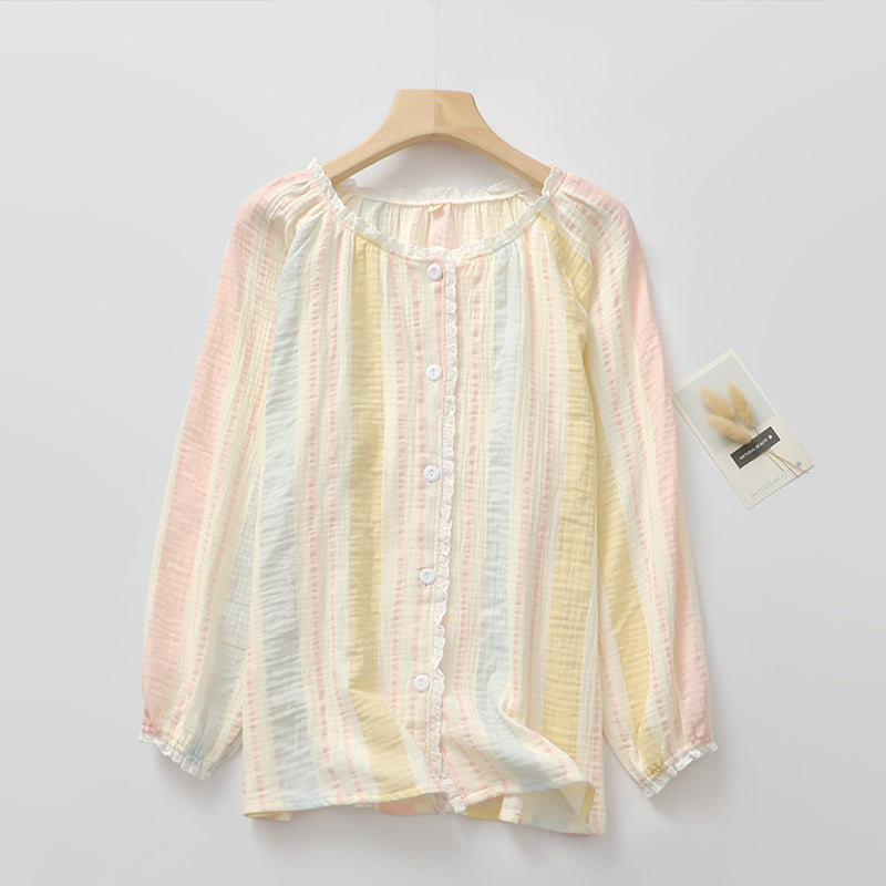 100% Organic Cotton Pajama set Rainbow