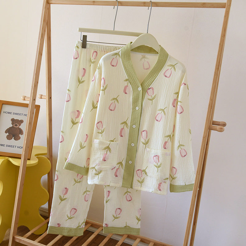 100% Cotton Women Pajama Set
