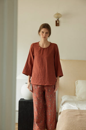 100% Organic Cotton Pajama set Fall