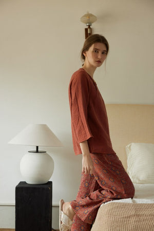 100% Organic Cotton Pajama set Fall